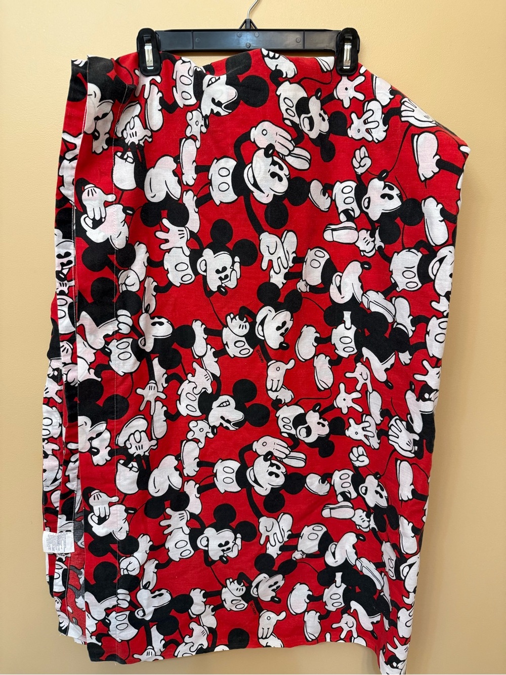 Disney Red Mickey Mouse Kids Pajama Blanket
